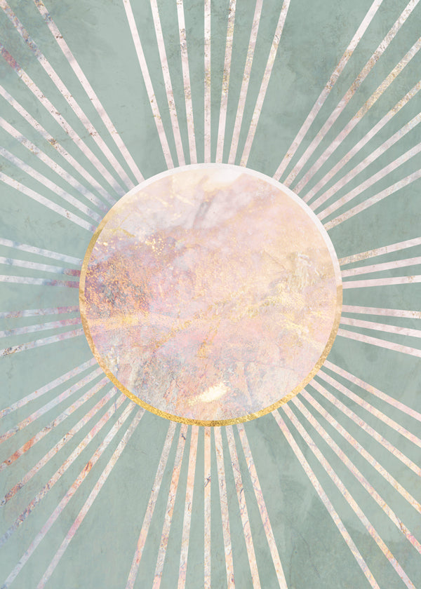 Sage green Boho Sunrise 2