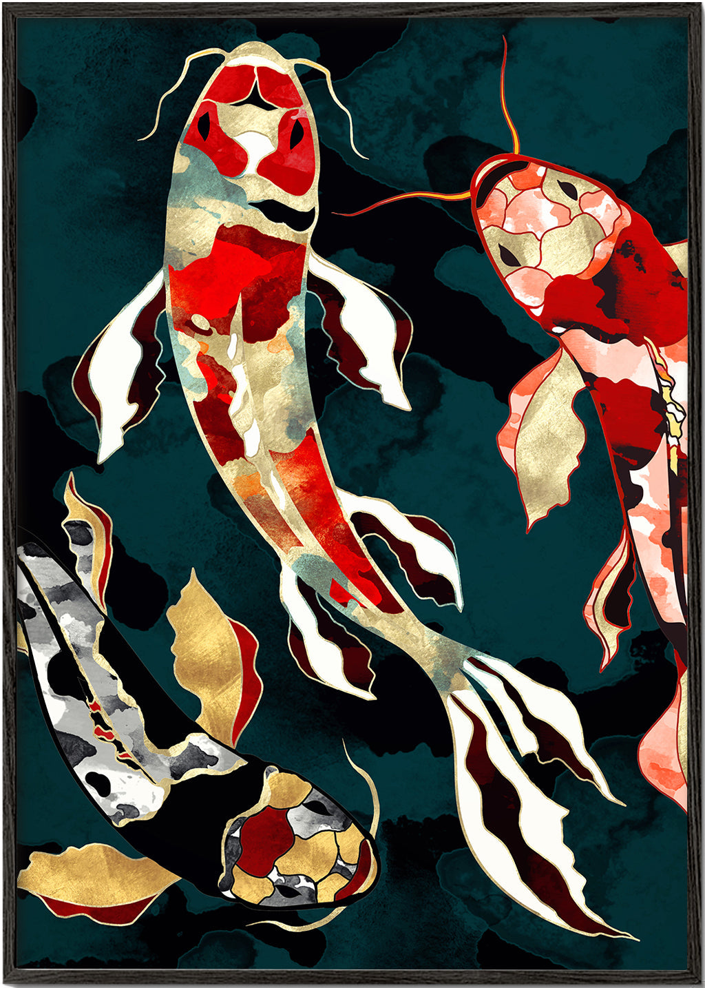 Metallic Koi