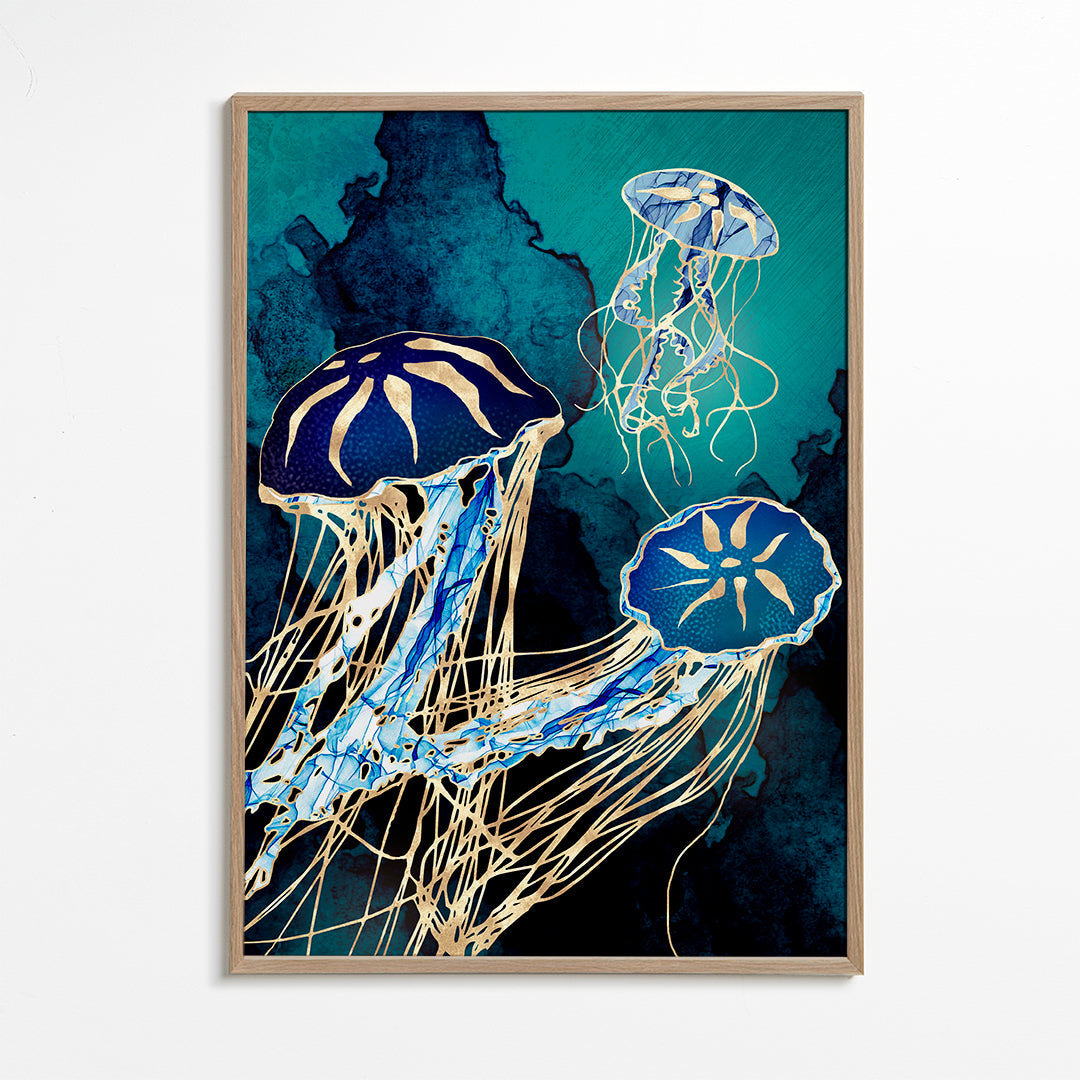 Metallic Jellyfish III