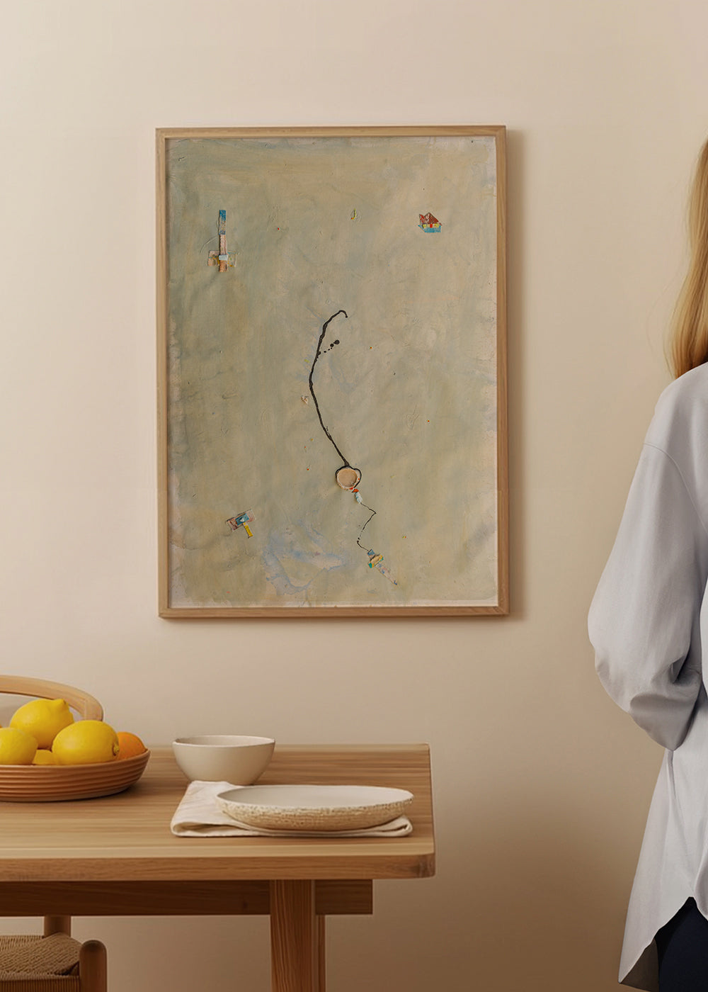 Abstract artwork Born