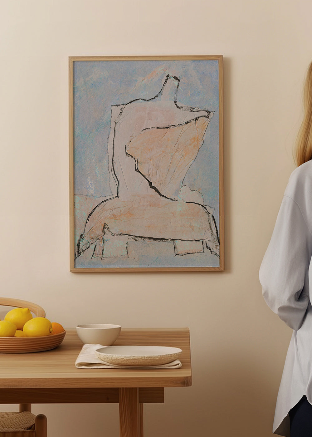 Abstract artwork Busto ii