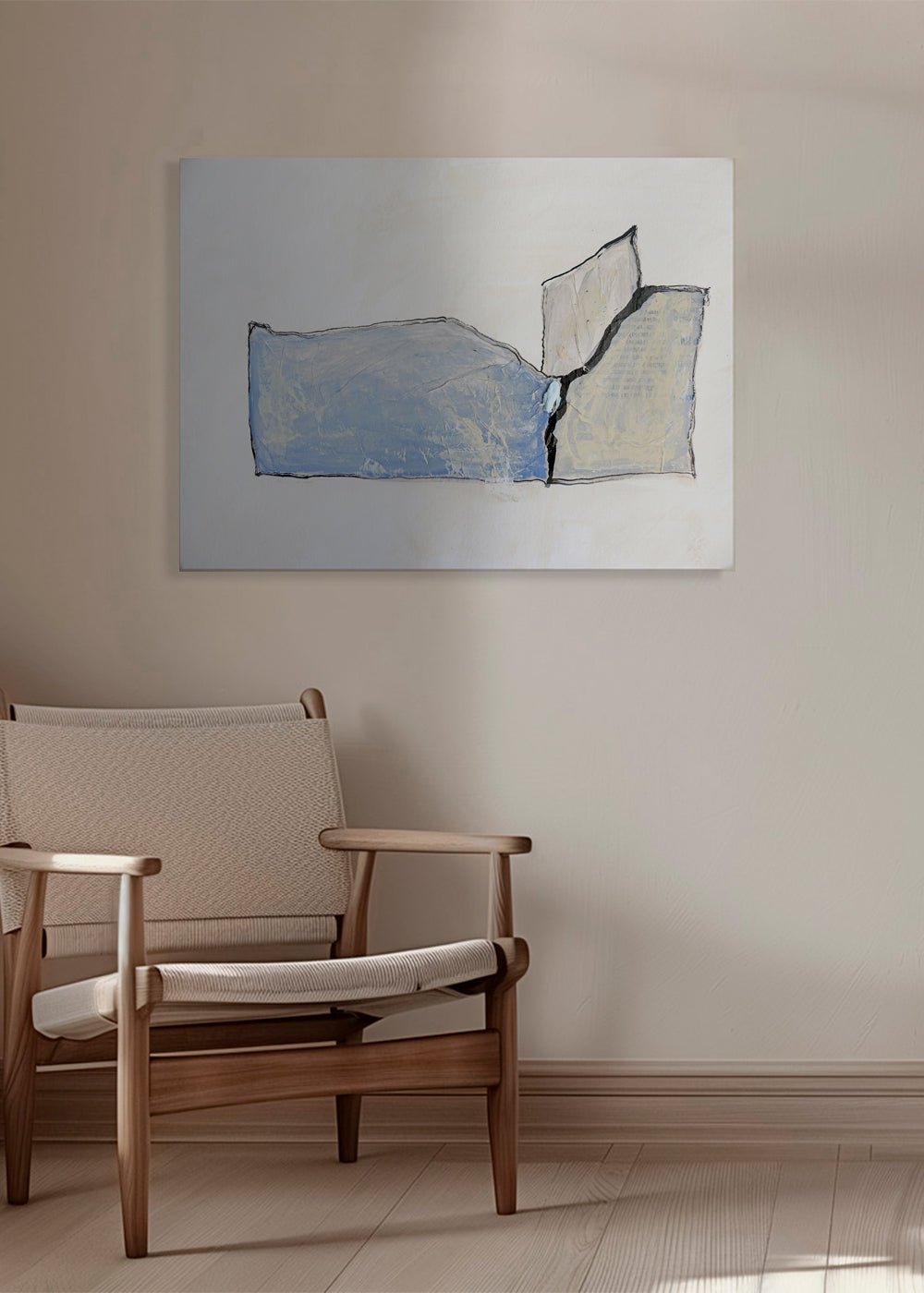 Abstract artwork Entre dos mares