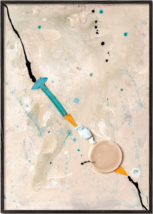 Abstract artwork Linea de Vida II