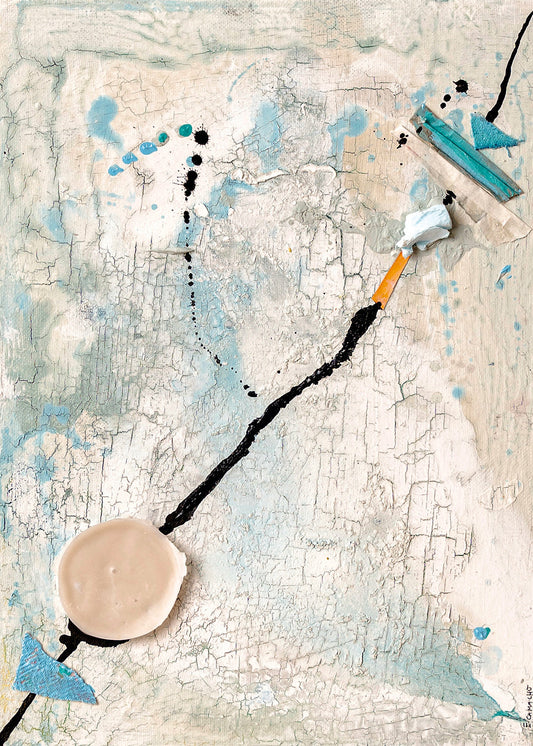 Abstract artwork Linea de Vida III