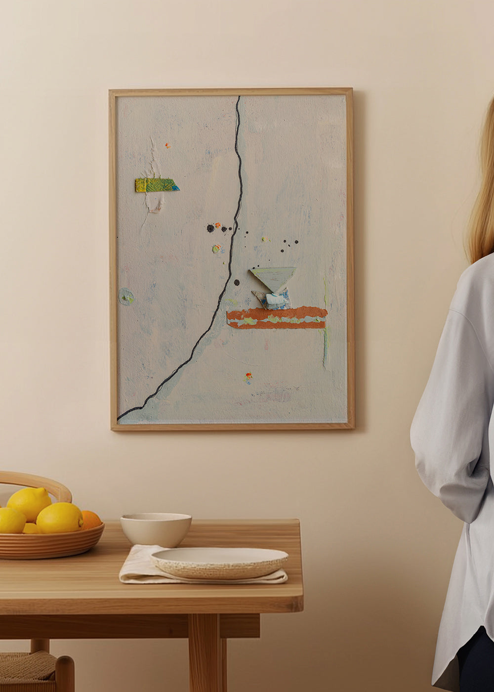 Abstract artwork Wabisabi