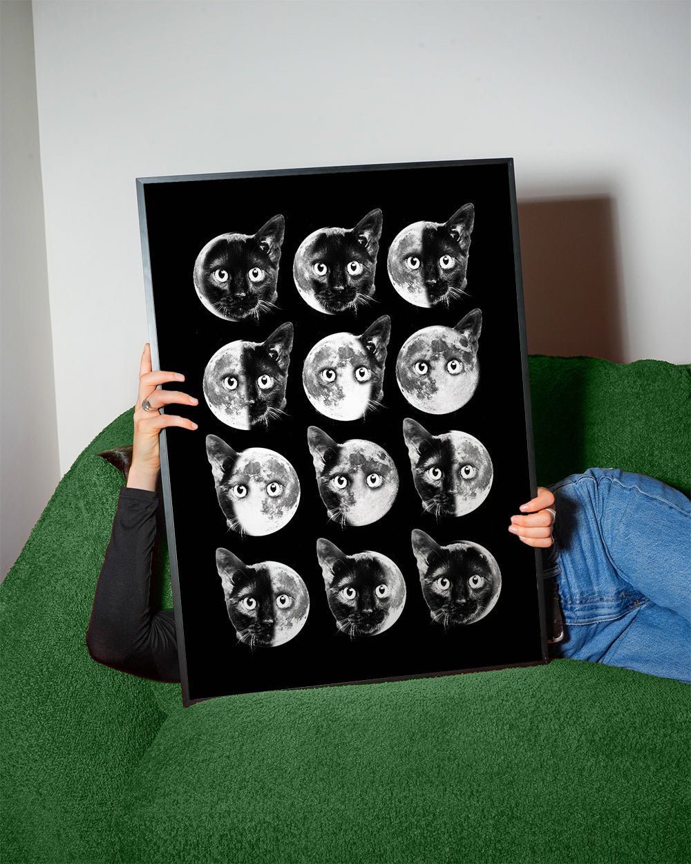 Cat moon phases