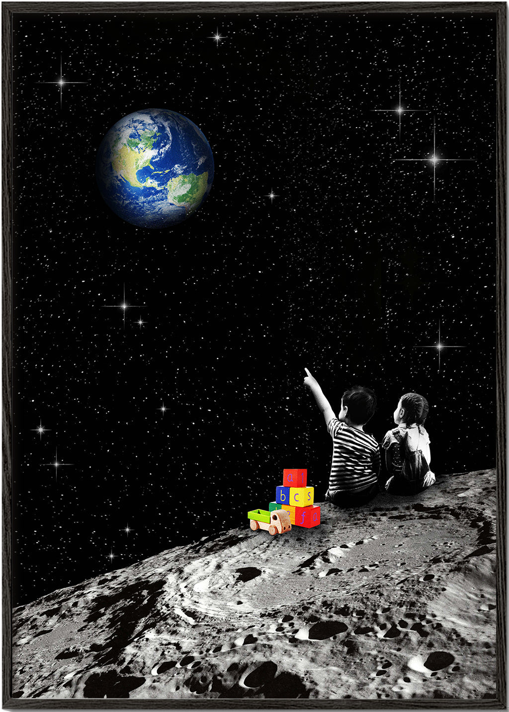 Together from the Moon