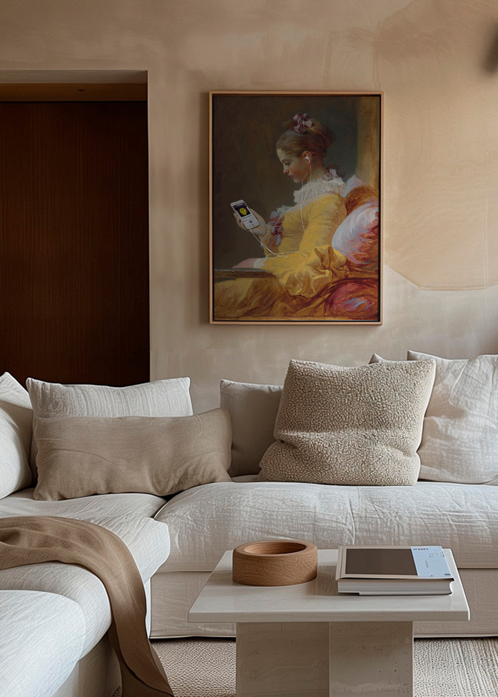 Listening a new track