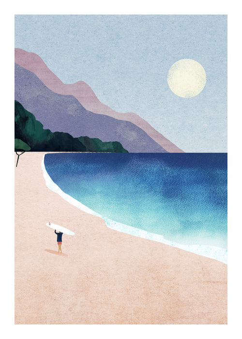 Surf Beach II - Unframed art print