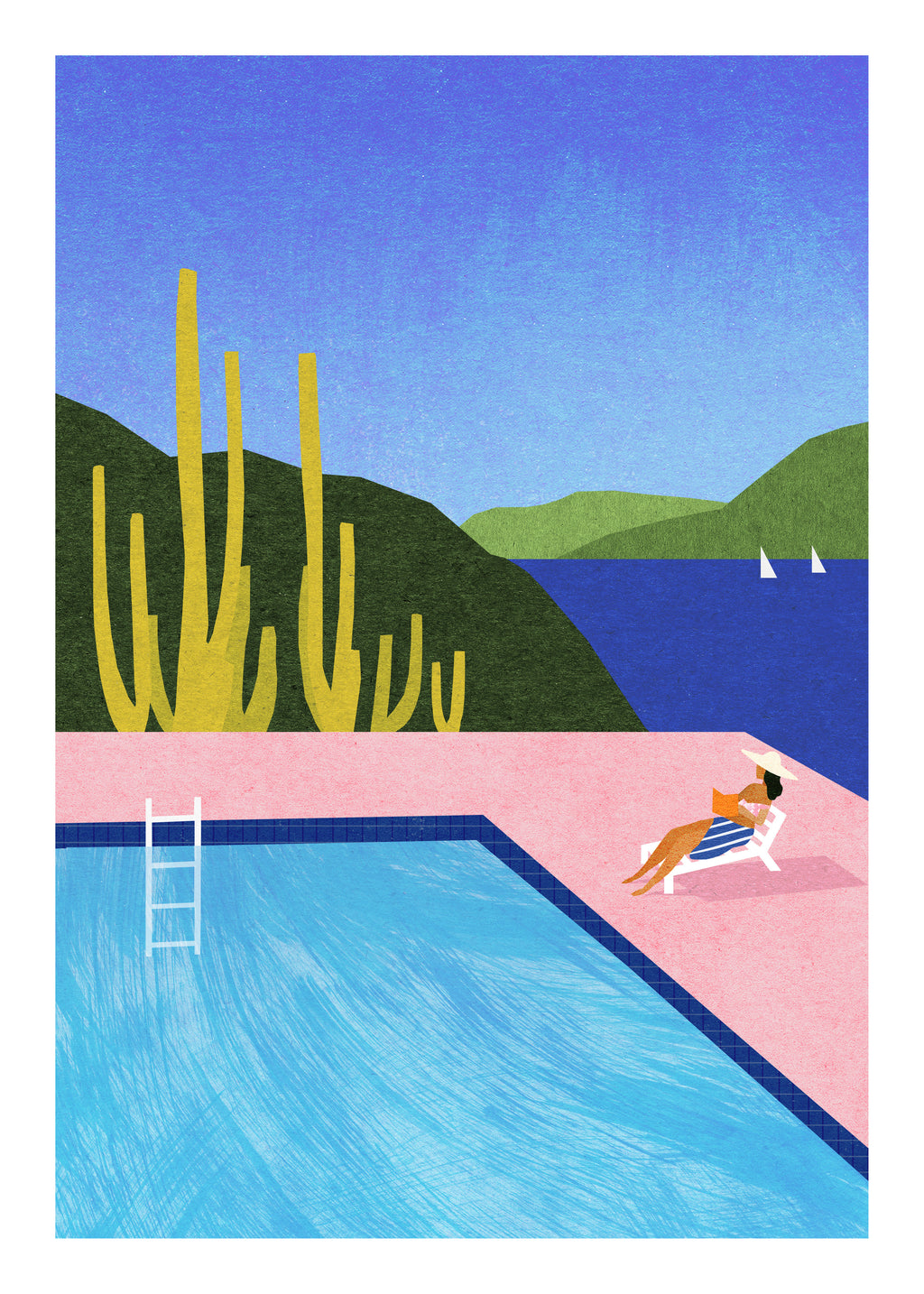 Swimming Pool II - Unframed art print