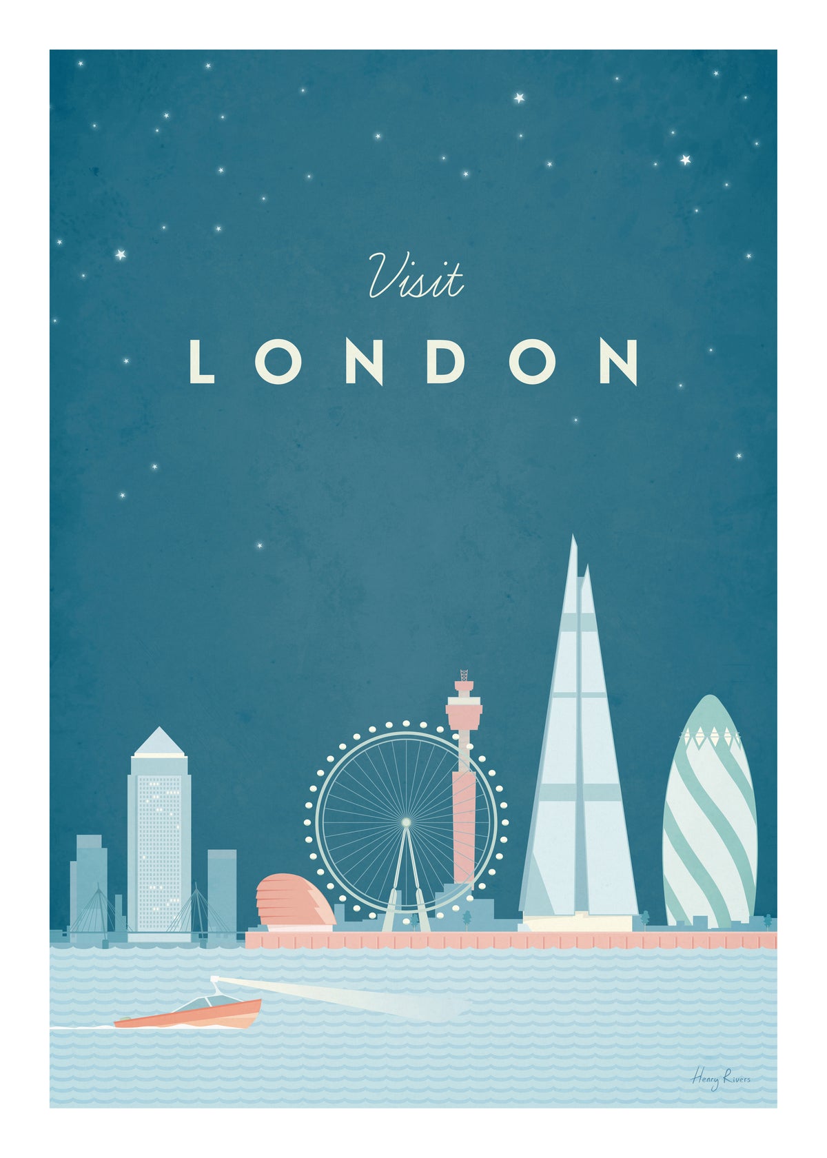 London - Unframed art print