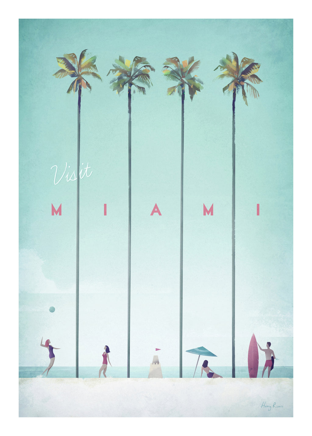 Miami - Unframed art print