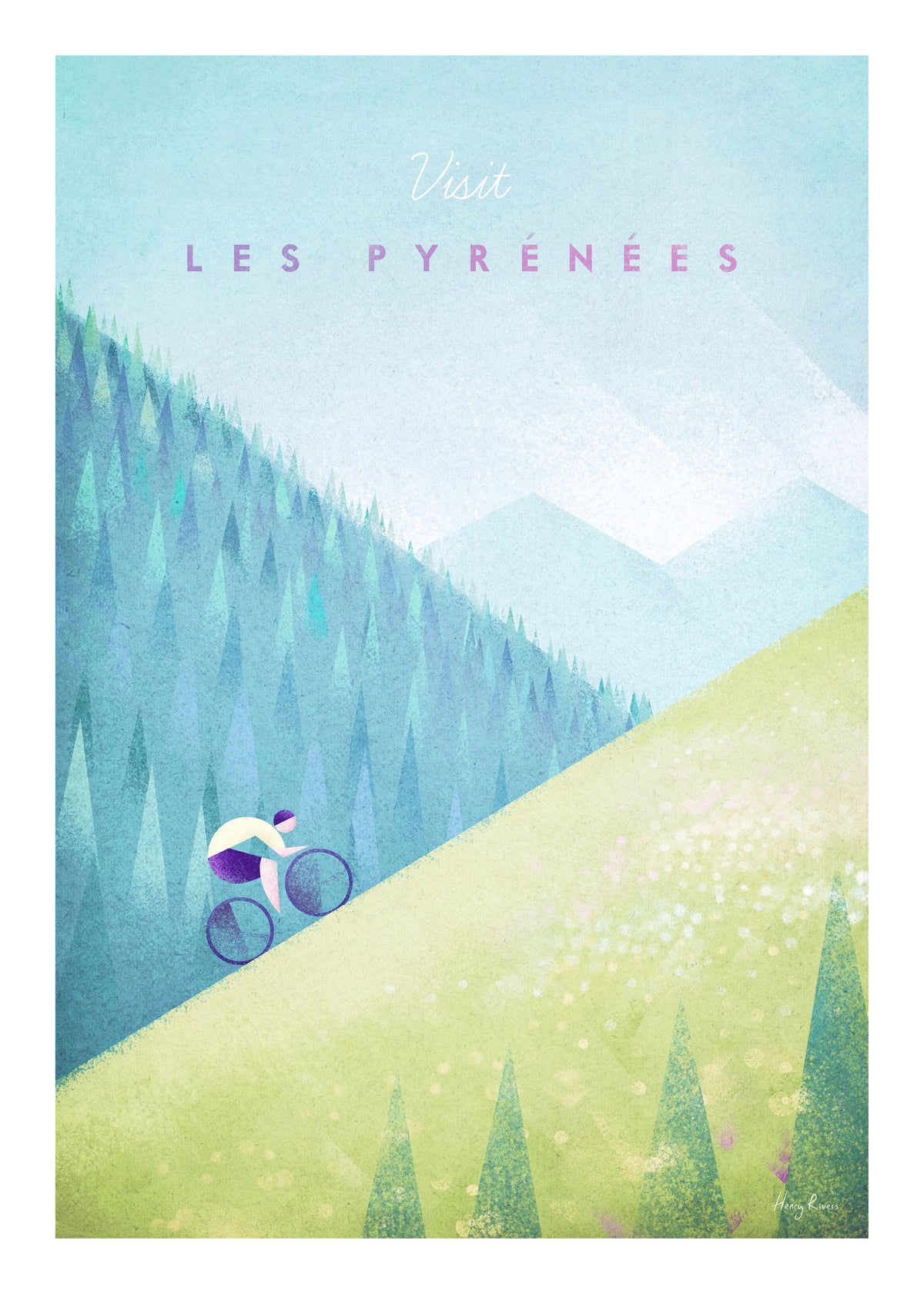 Pyrenees - Unframed art print