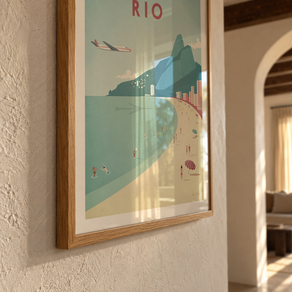 Rio - Framed poster detail
