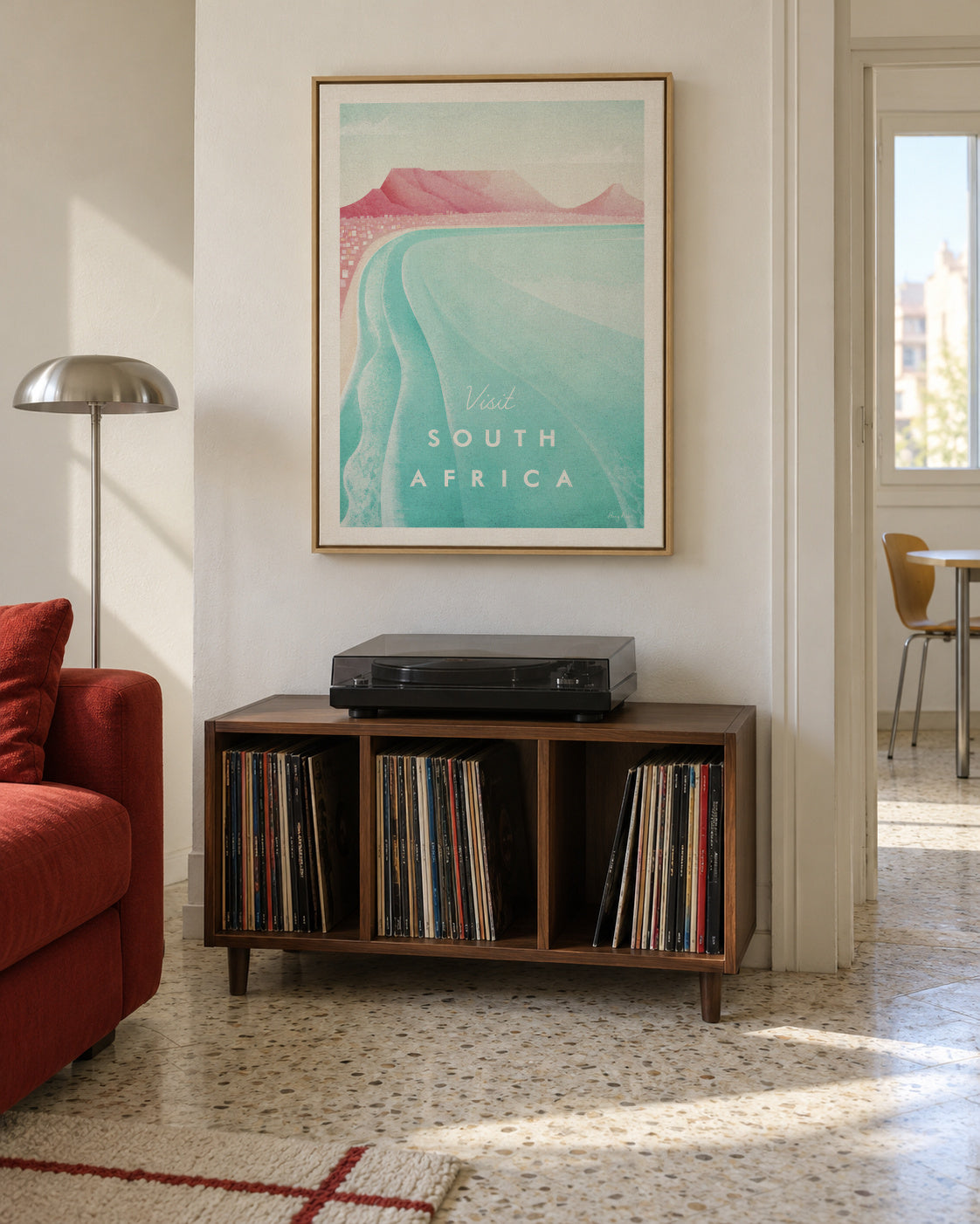 South Africa - Framed canvas in an interior