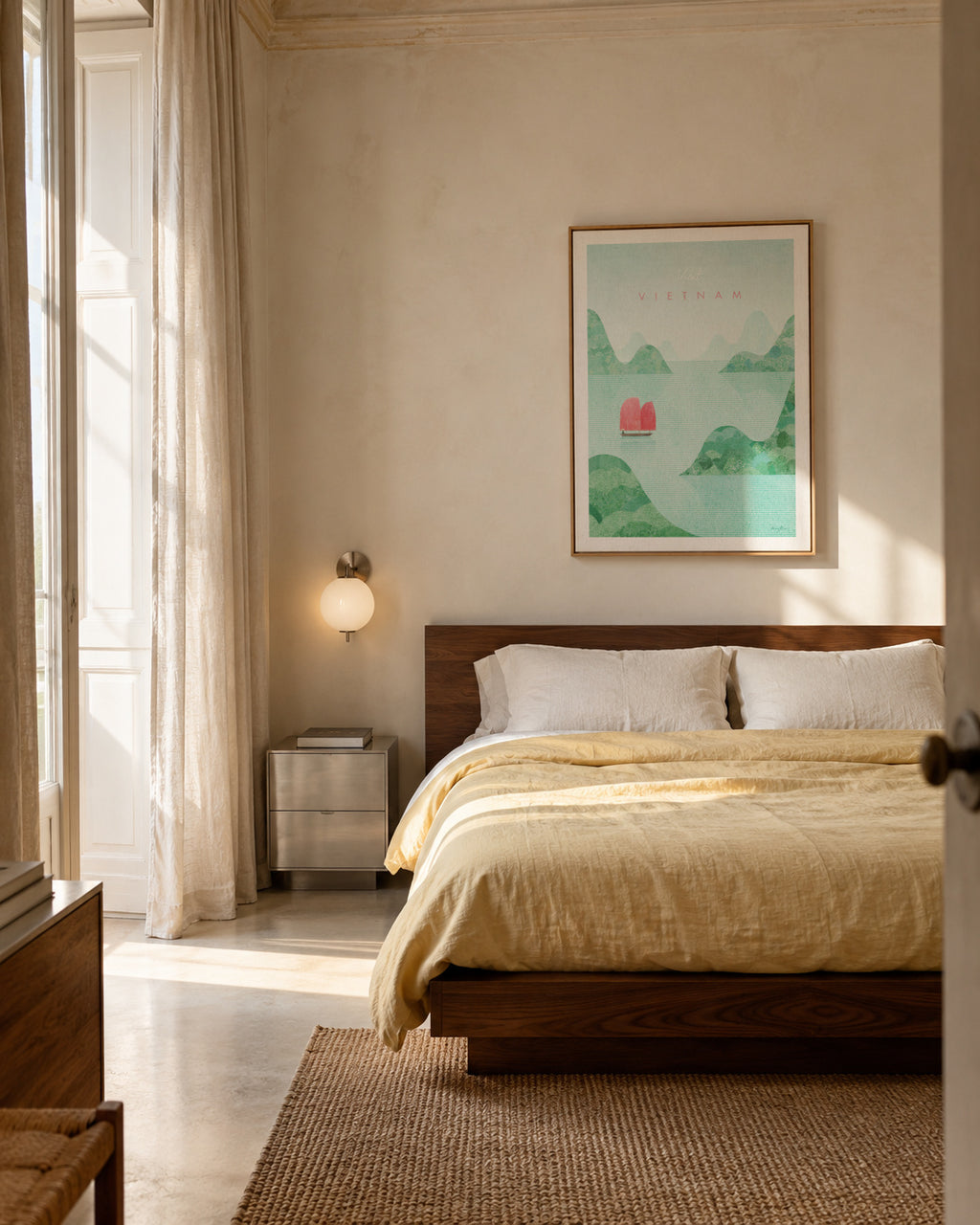 Vietnam - Framed canvas in an interior