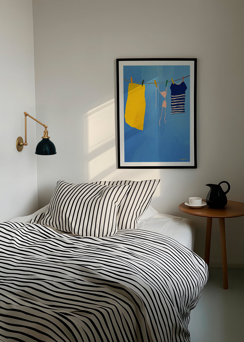 Illustration Summer laundry