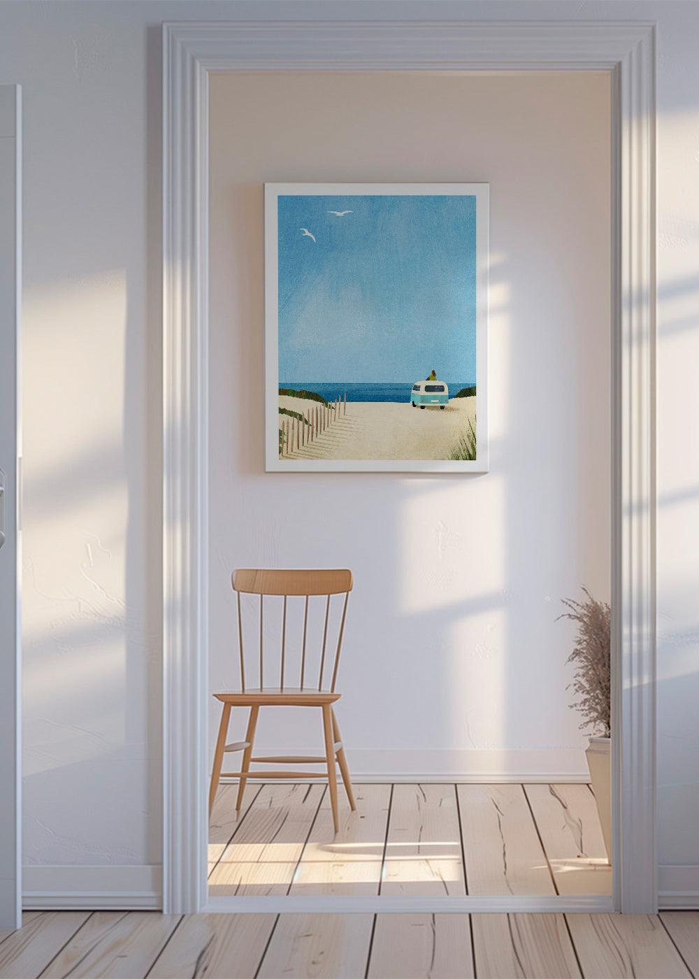 Artwork Van life - ocean view