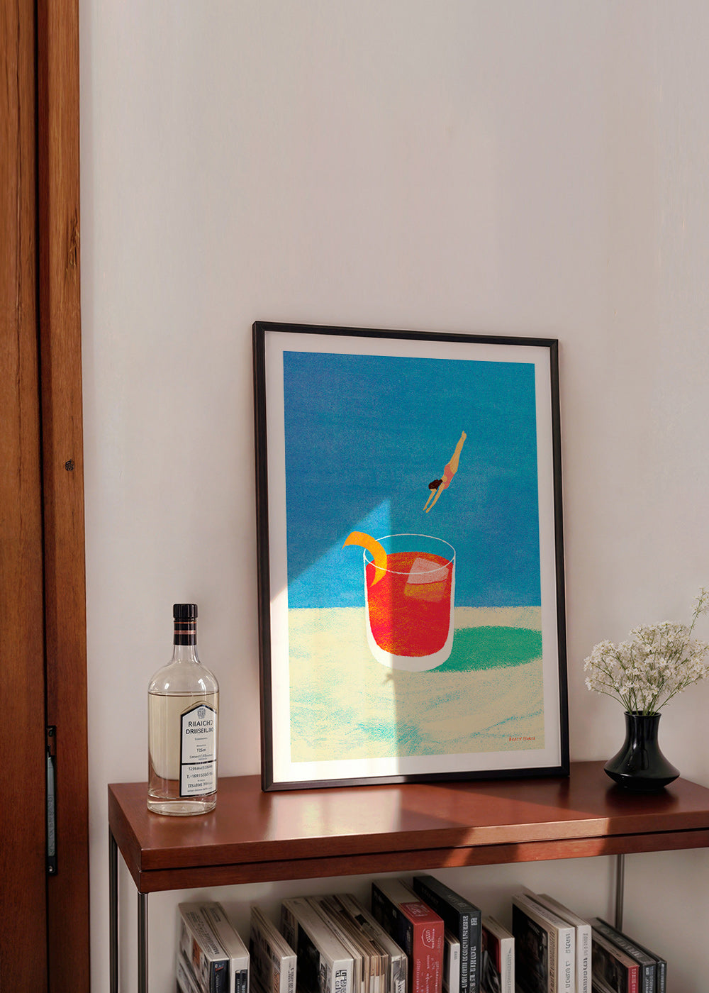 Kitchen art: Negroni dive scene – Product3