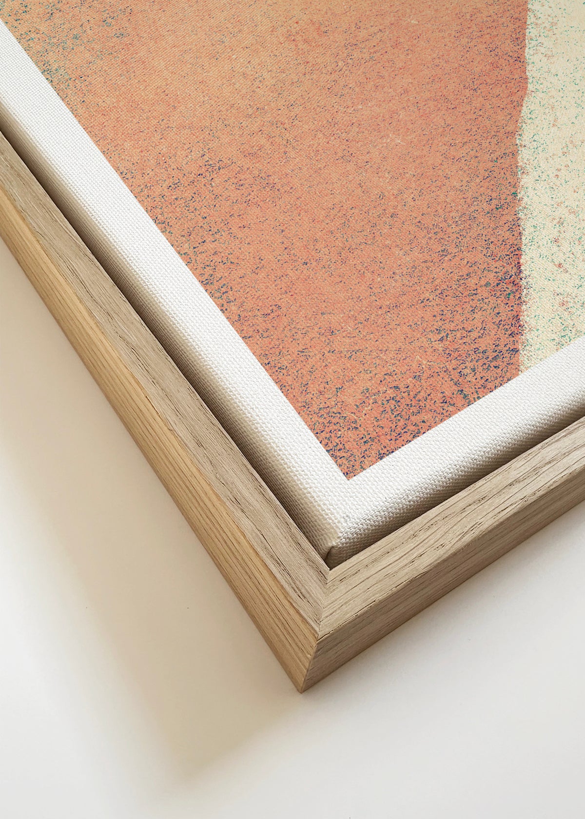 Heatwave cycle - Framed canvas detail