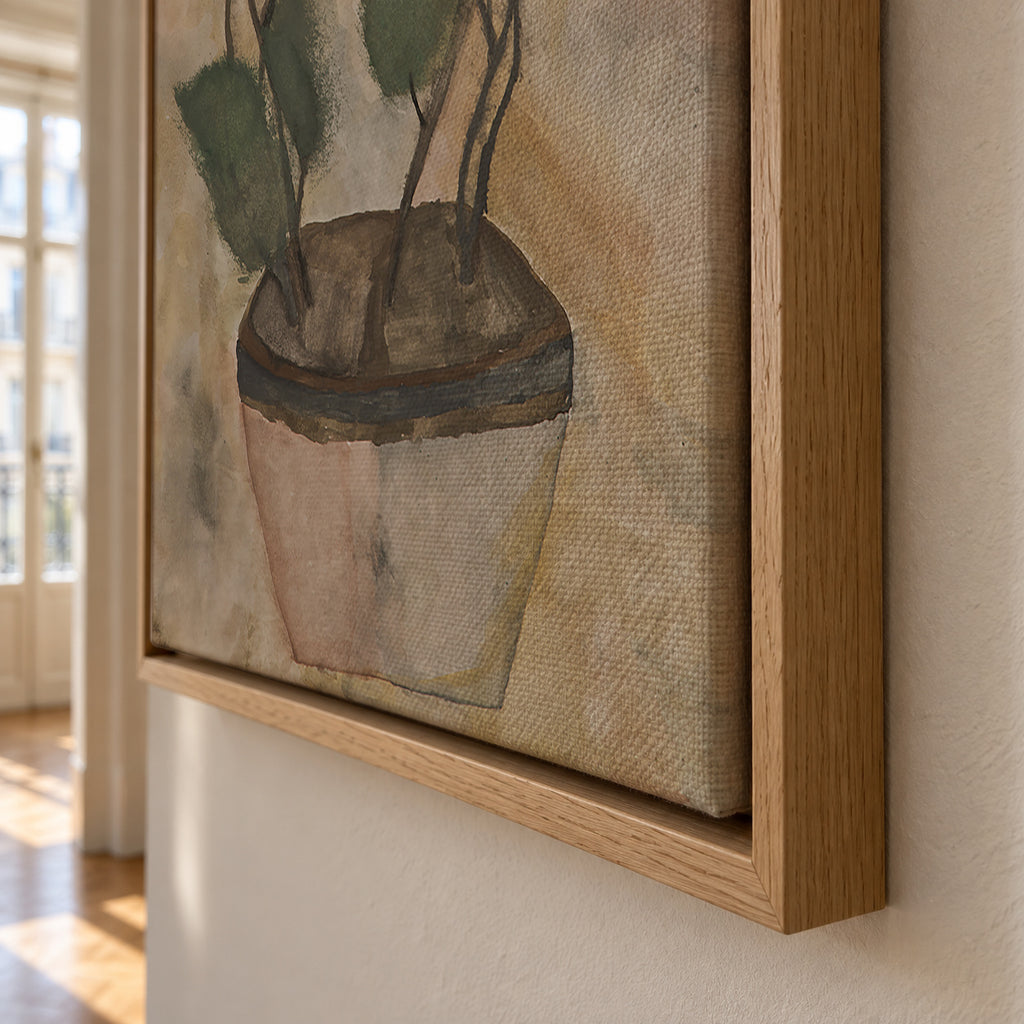 Un quadre imponent - Aina Fuster - Framed canvas detail