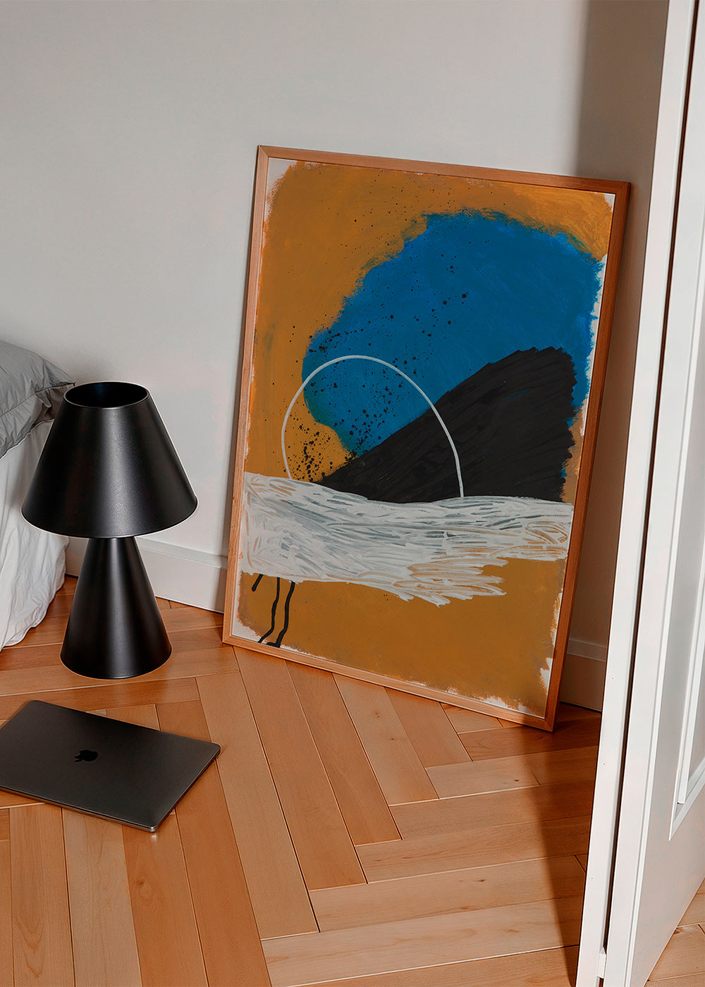 Abstract artwork arch over sea tones – Product2
