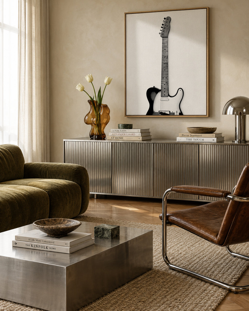 The Road Warrior - Framed canvas in an interior