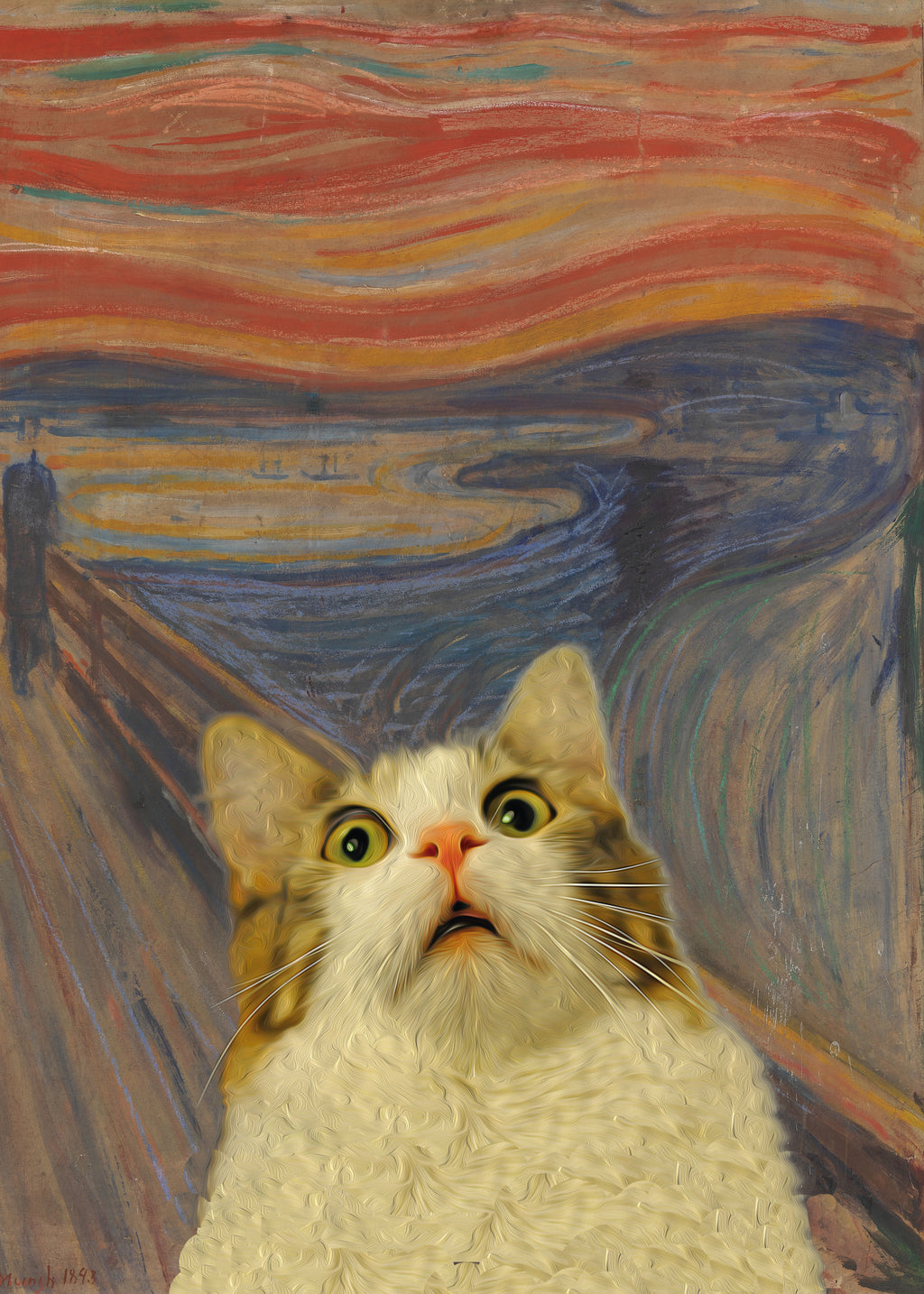 The Meow 02 - Unframed art print