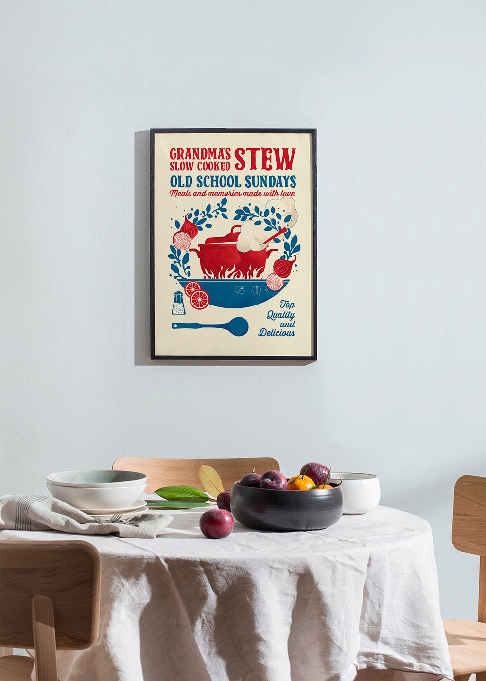 Grandmas Stew kitchen print - Dionisis Gemos