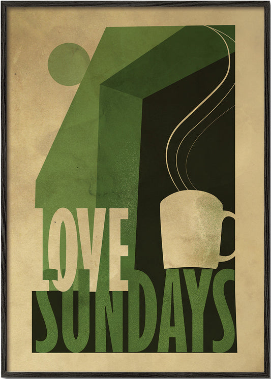 Love Sunday print - Dionisis Gemos