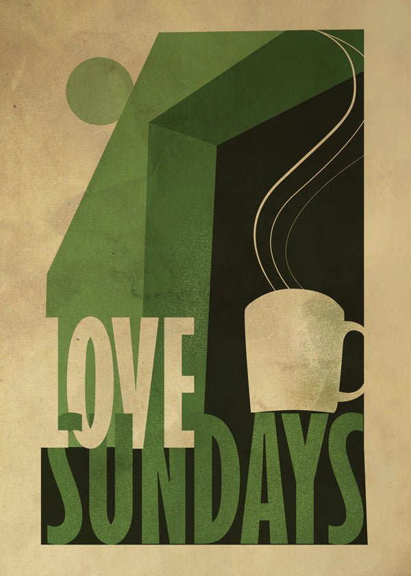 Love Sunday print - Dionisis Gemos