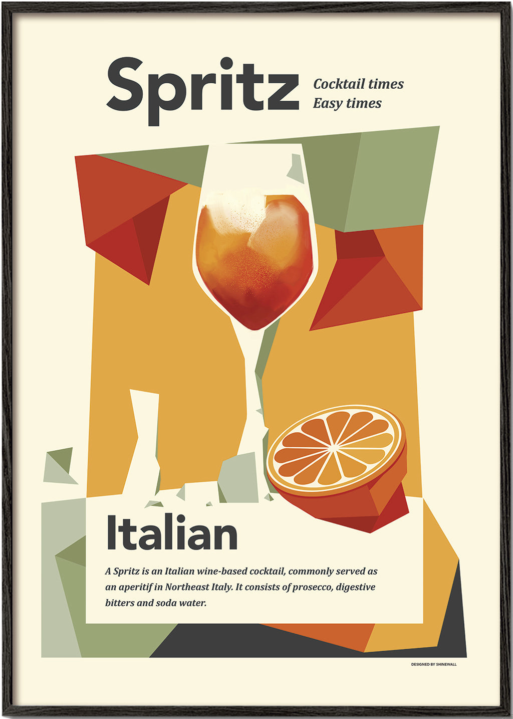 Aperol spritz print - Dionisis Gemos