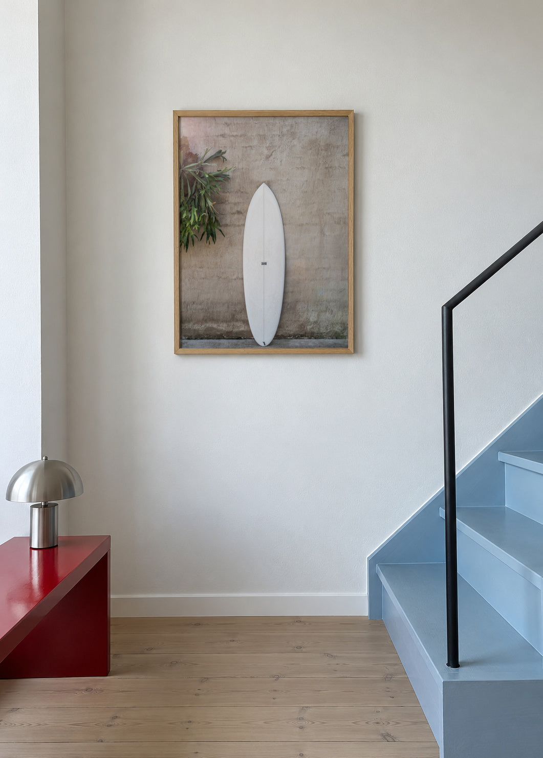 Safari Twinfin - Framed poster in an interior