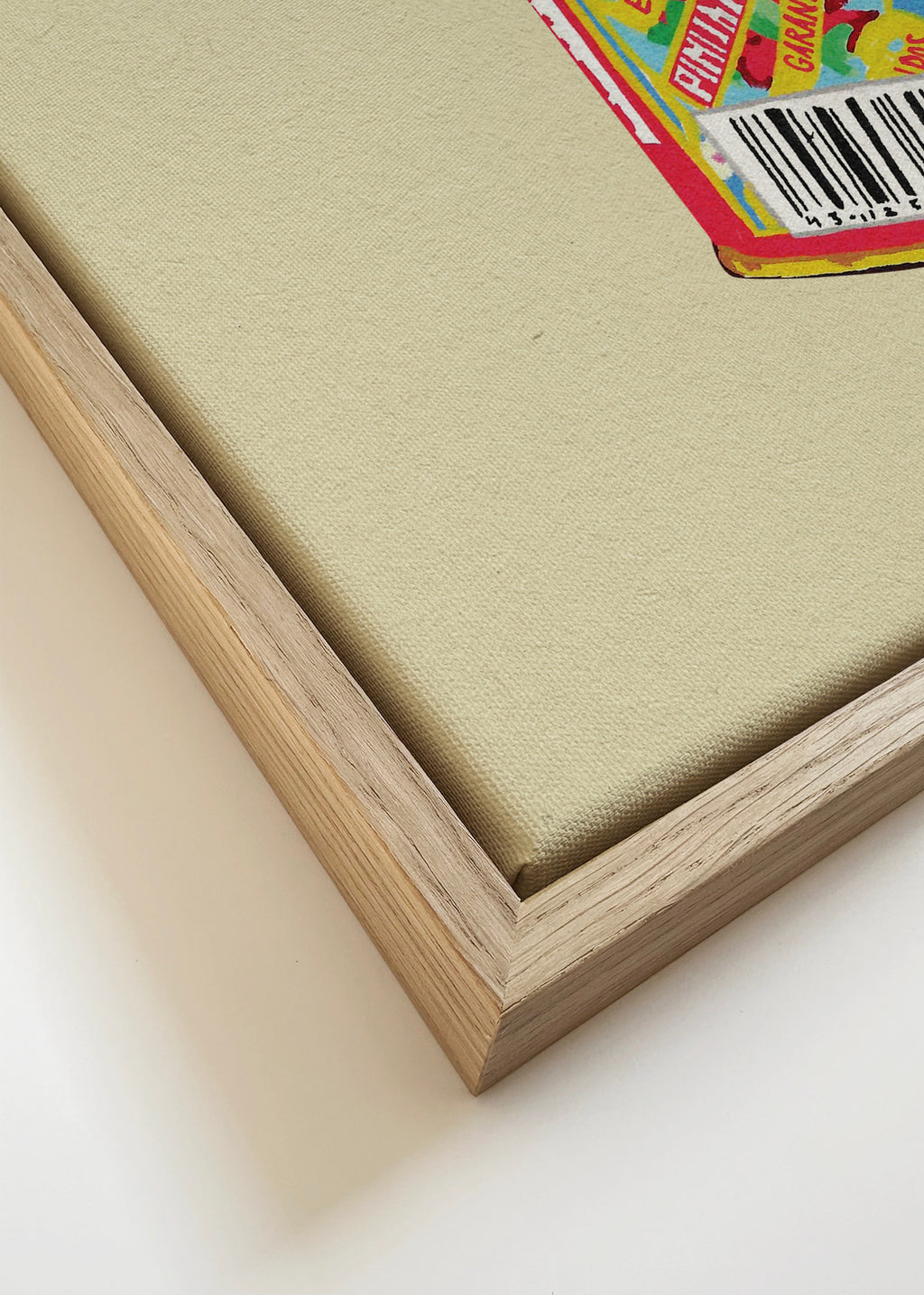 Pimentón - Framed canvas detail