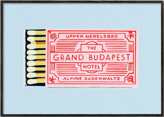 The Grand Budapest Hotel Poster - Studio Mandariini 