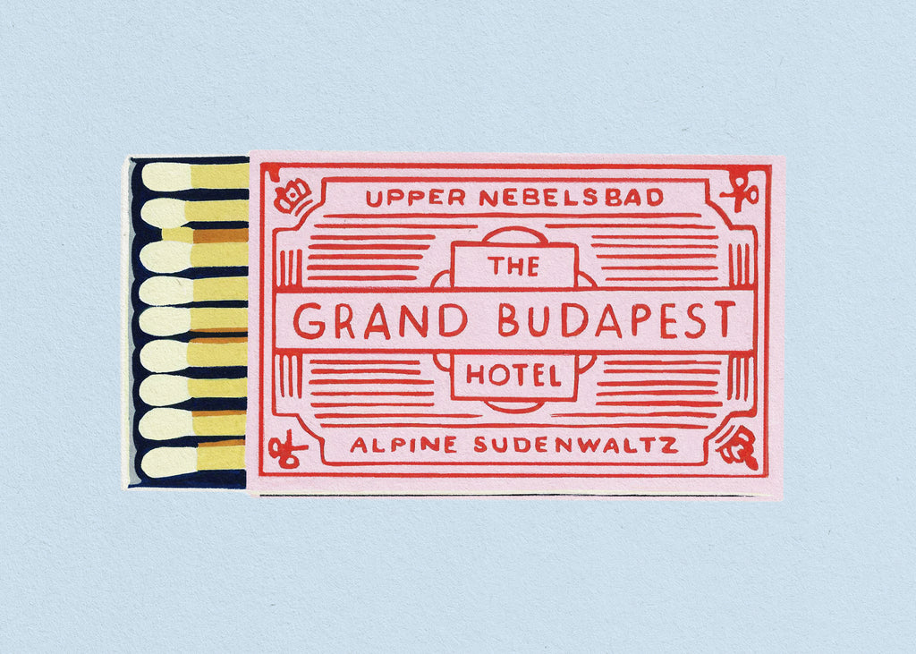The Grand Budapest Hotel Poster - Unframed art print