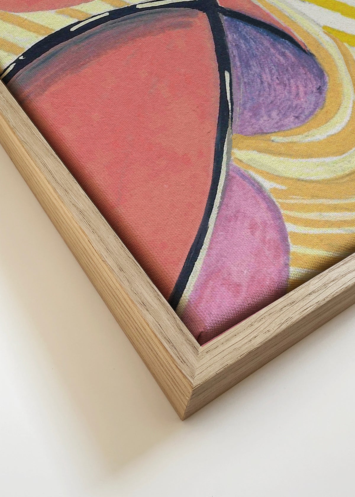 Fentimans Pink Ginger - Framed canvas detail