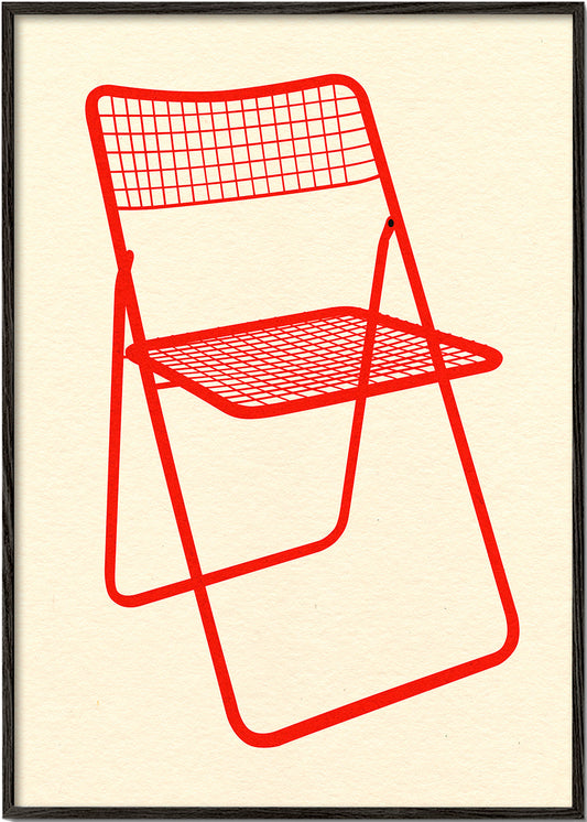 Ted Net Chair Red - Rosi Feist