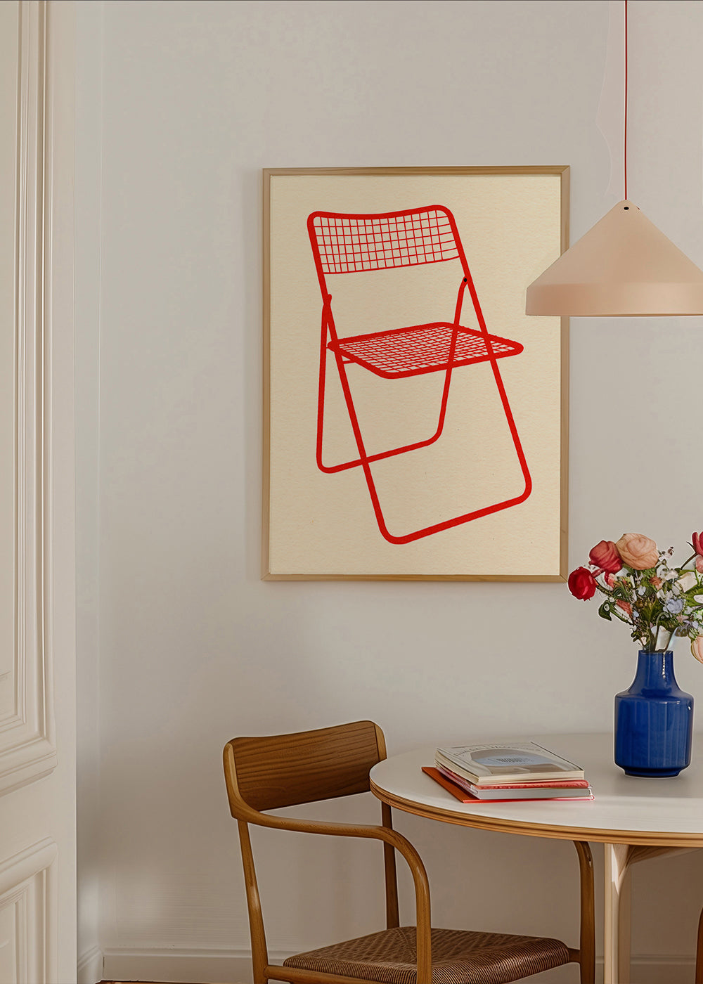 Ted Net Chair Red - Rosi Feist