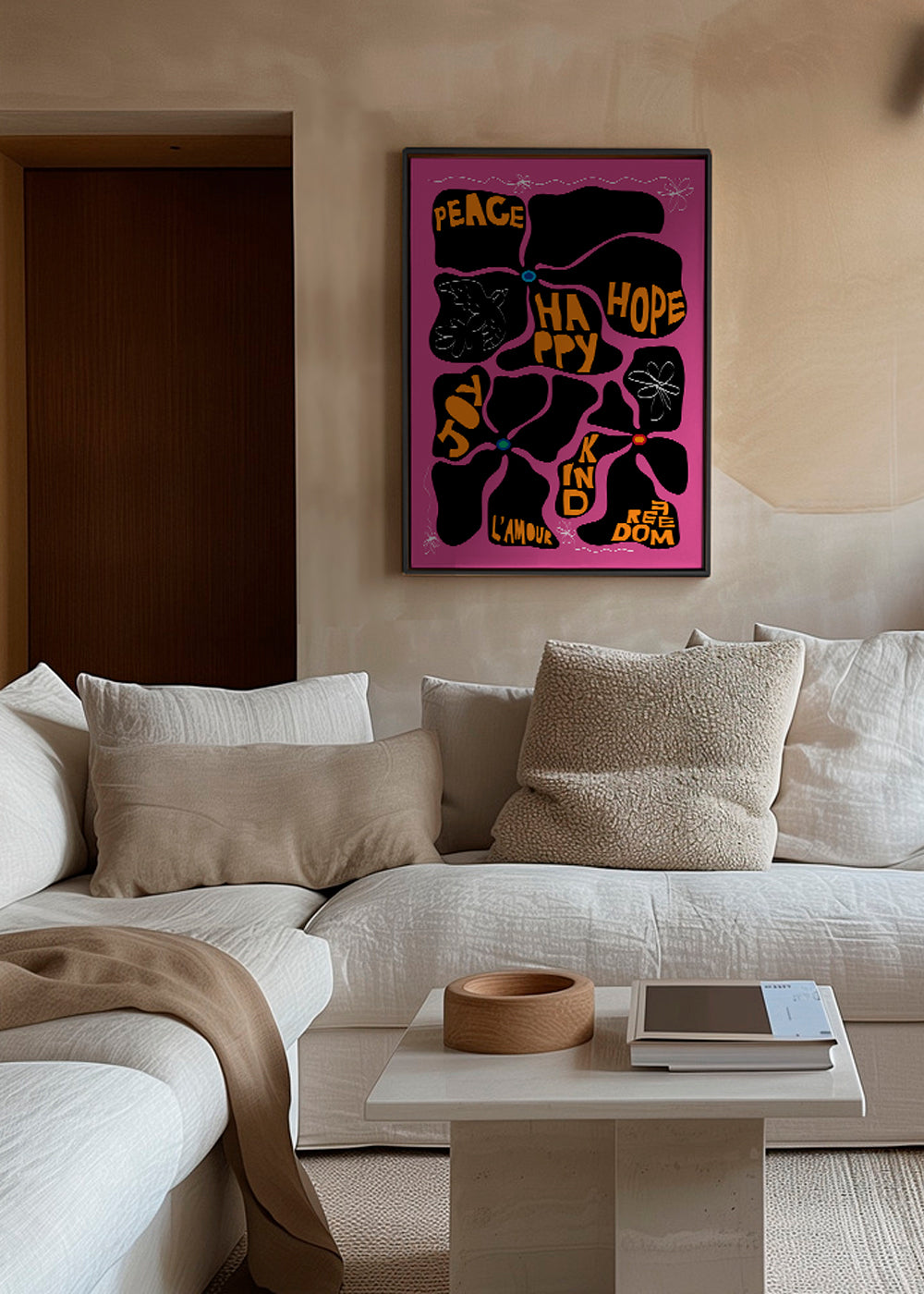 Flower of the Time - Purple - Frances Collett 