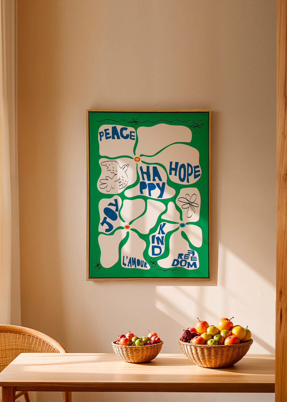 Flower of the Time - Green - Frances Collett 