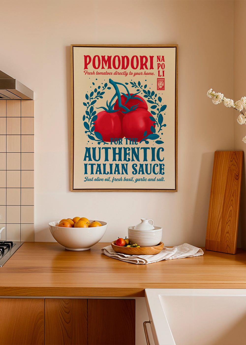 Pomodori Kitchen print - Dionisis Gemos 