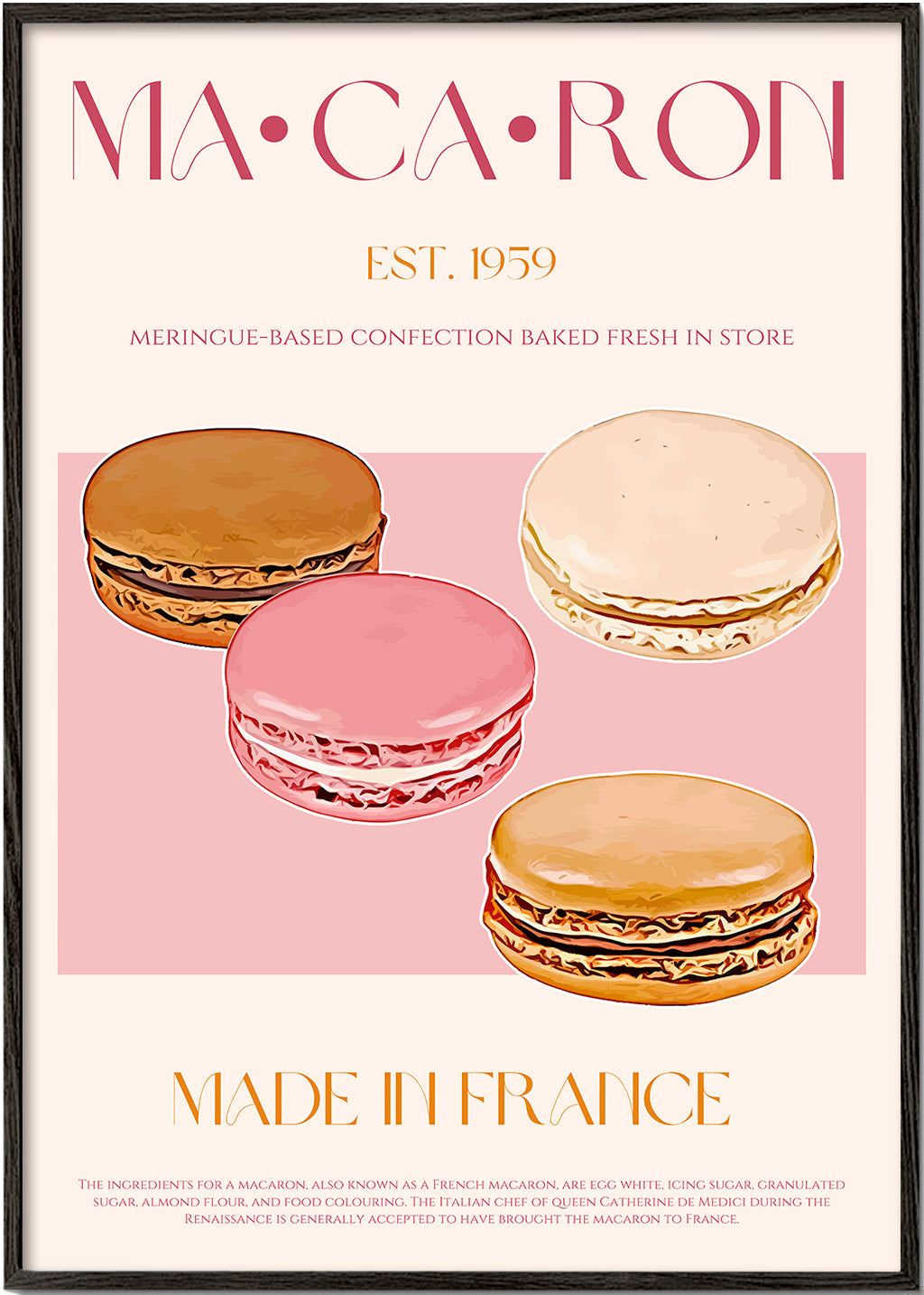 Macaron Print - Nazma Khokhar