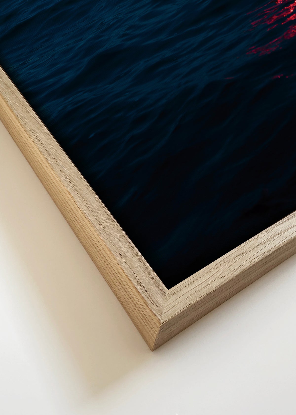 Spaceman Lost At Sea - Framed canvas detail