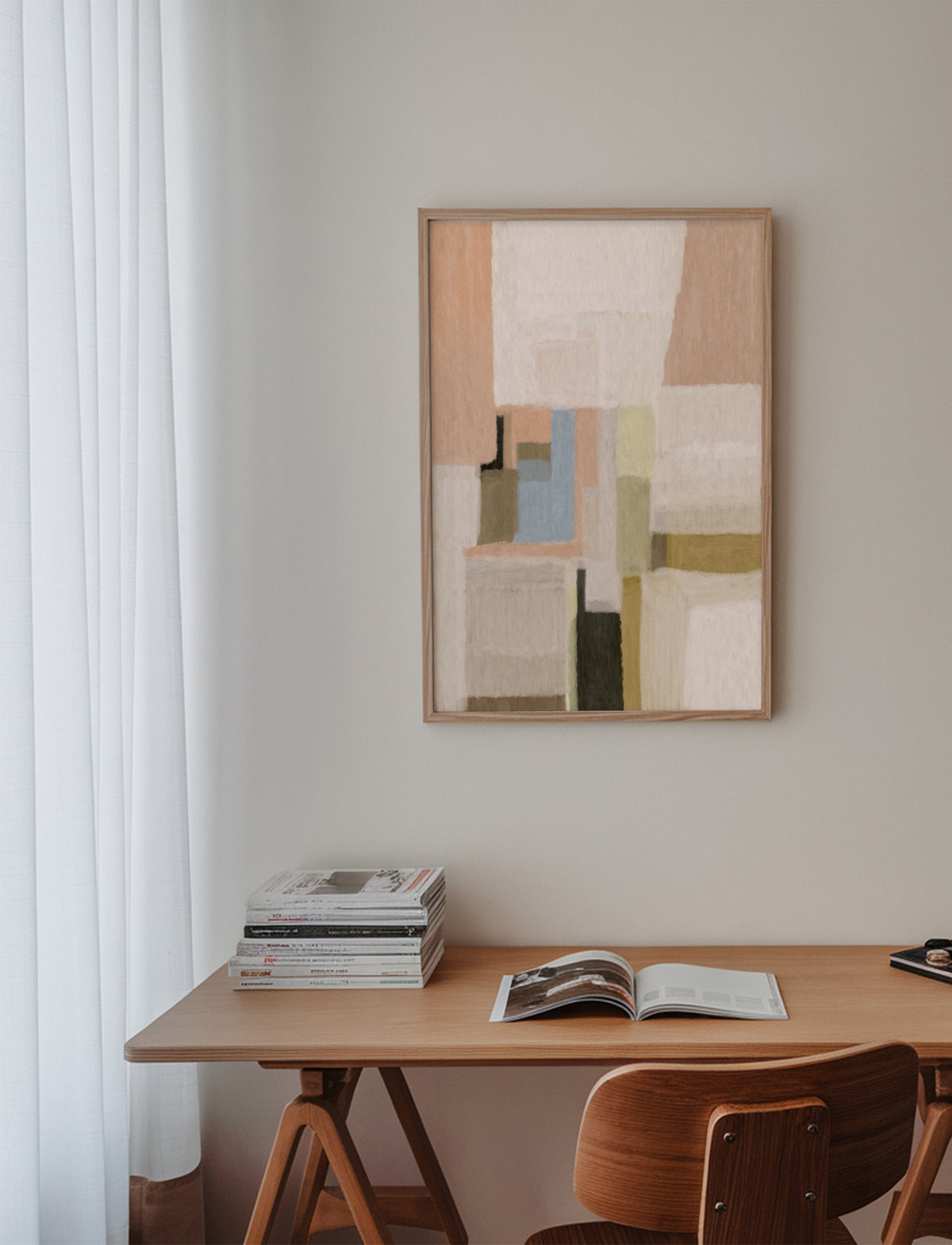 3am - Framed poster in an interior