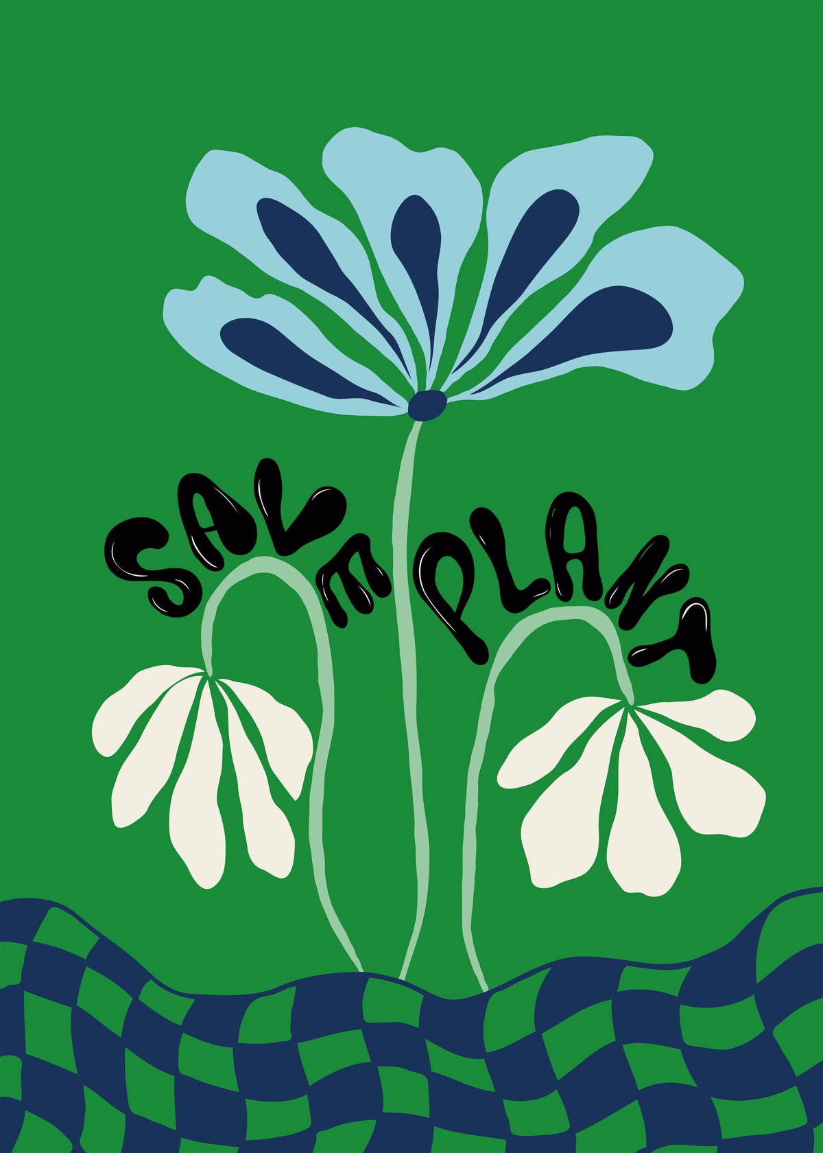 Save Plants - Unframed art print