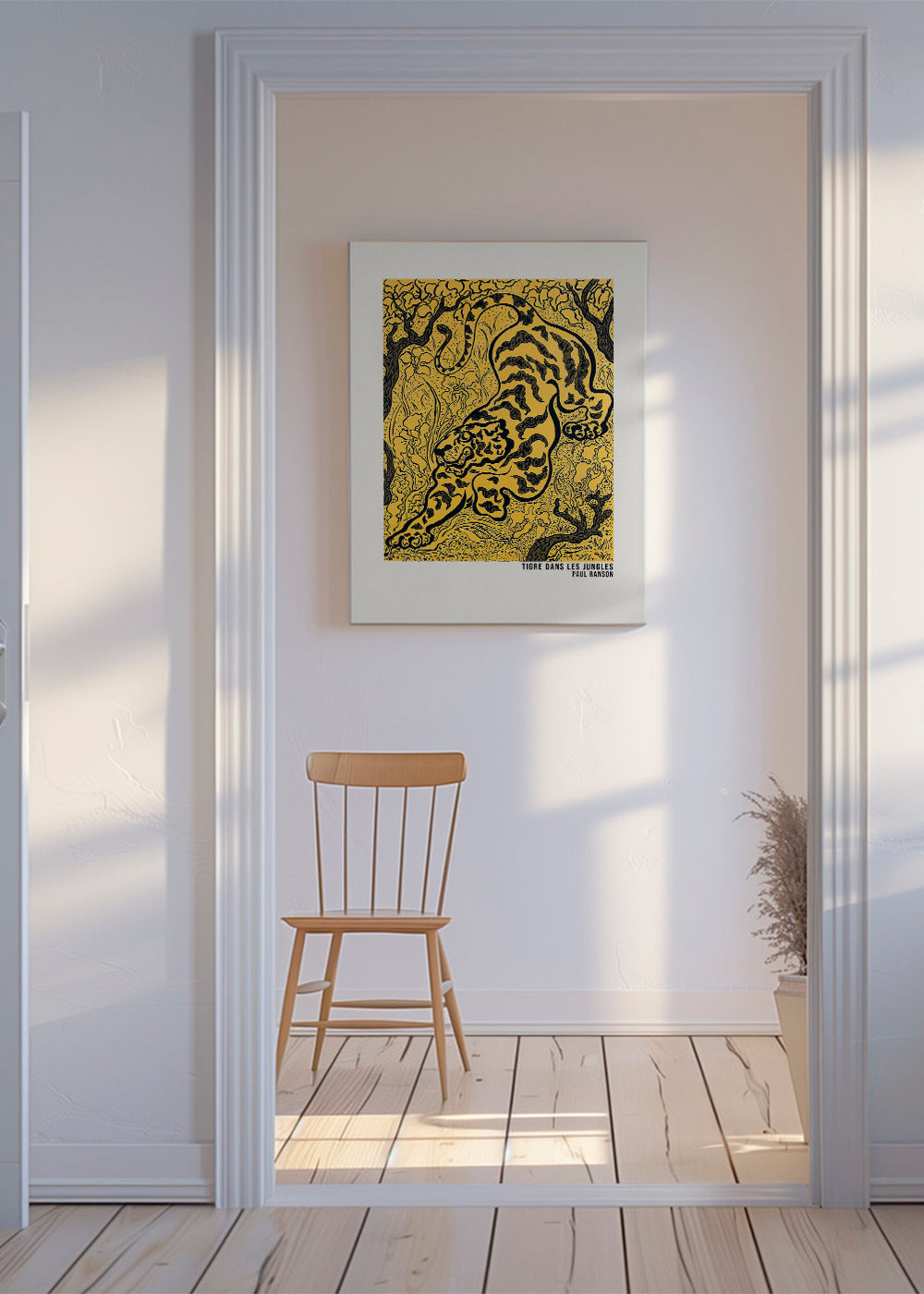 Tigre Dans Les Jungles Poster - Paul Ranson 