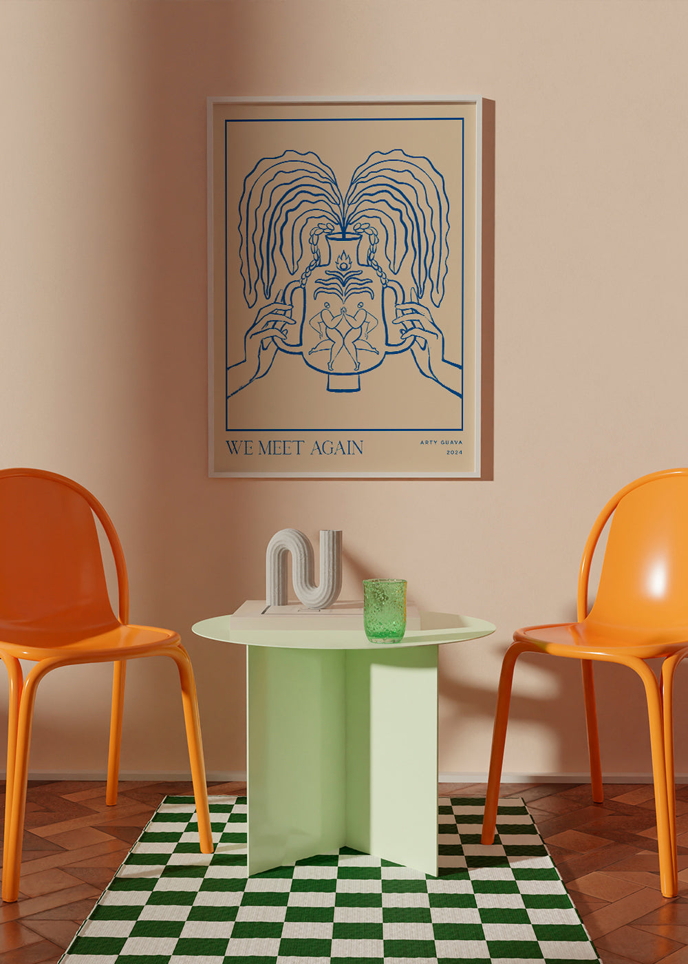 Vessel Collection : We Meet Again (LineArt) - Arty Guava 