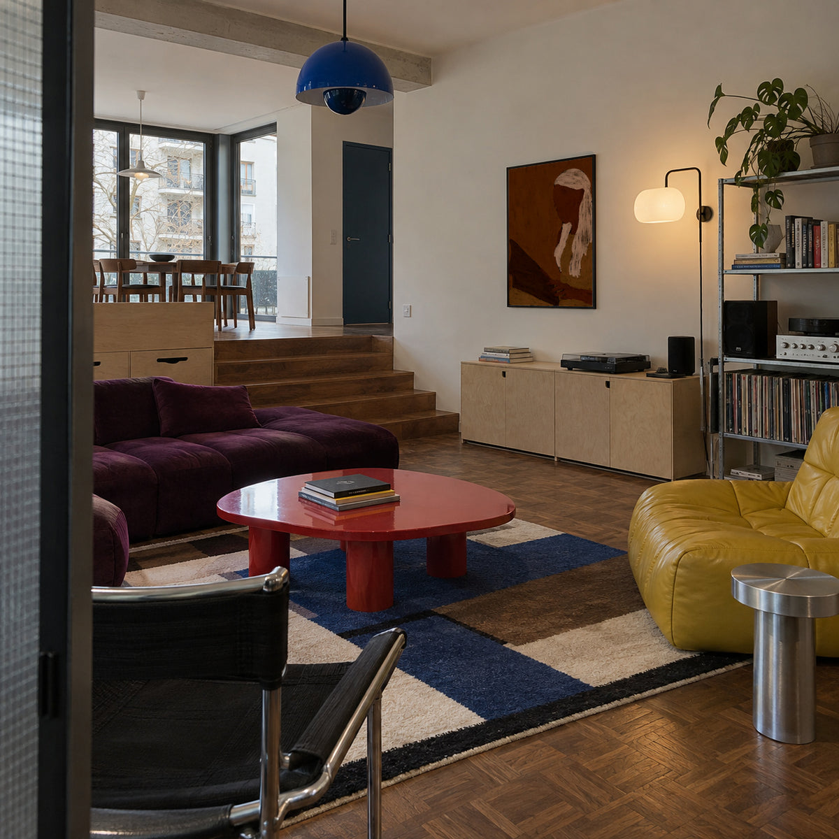 Book lover 6 - Framed poster in an interior
