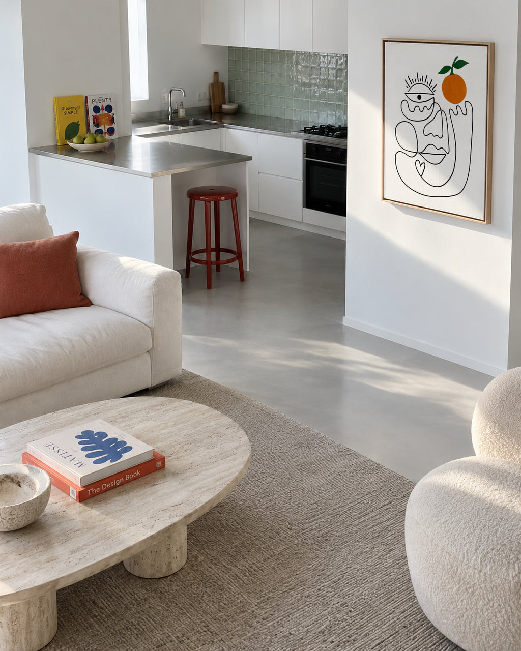 Elmar - Framed canvas in an interior